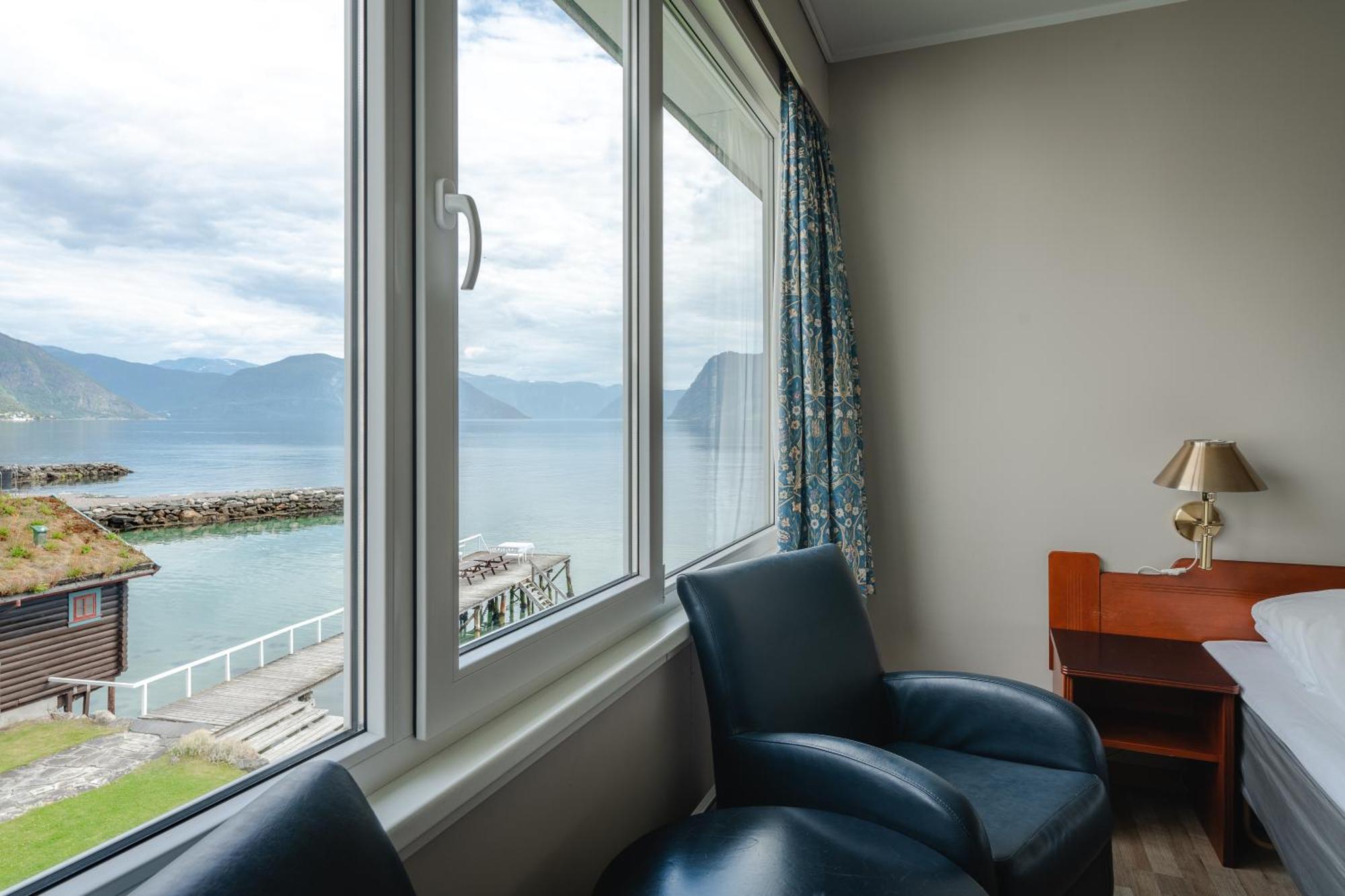 Leikanger Fjordhotel - Unike Hoteller المظهر الخارجي الصورة