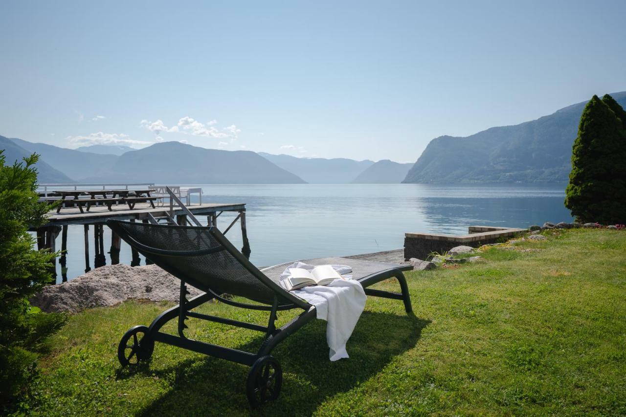 Leikanger Fjordhotel - Unike Hoteller المظهر الخارجي الصورة