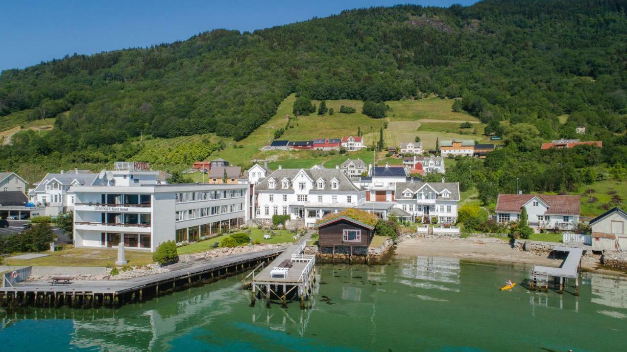 Leikanger Fjordhotel - Unike Hoteller المظهر الخارجي الصورة