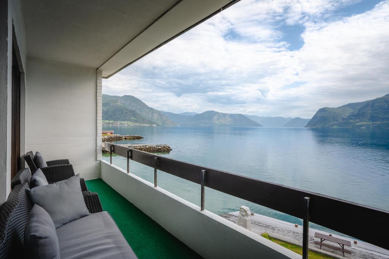 Leikanger Fjordhotel - Unike Hoteller المظهر الخارجي الصورة