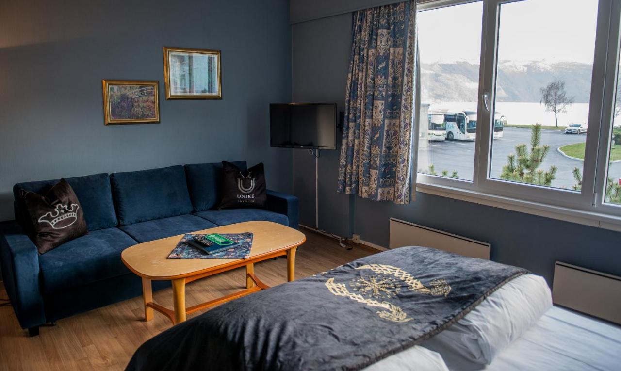Leikanger Fjordhotel - Unike Hoteller المظهر الخارجي الصورة